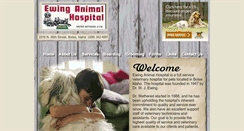 Desktop Screenshot of ewinganimalhospital.com